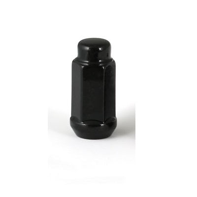 Acorn XL Black Nut 1PC 60° Bulge-14x1.50mm-19mm Hex