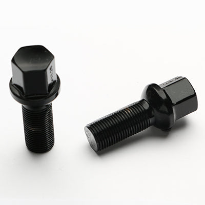 Acorn Black Bolt R13 Radius Seat-14x1.25mm-30mm Shank-17mm Hex