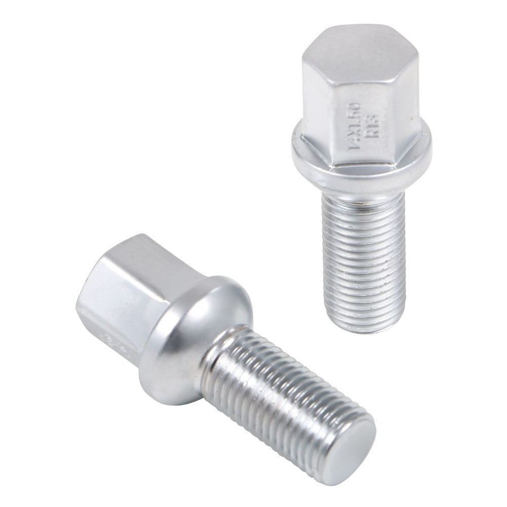 Acorn Dacromet Bolt R13 Radius Seat-14x1.50mm-28mm Shank-17mm Hex