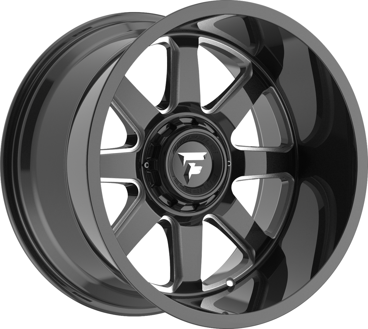 Fittipaldi Offroad FA16 Gloss Black Milled