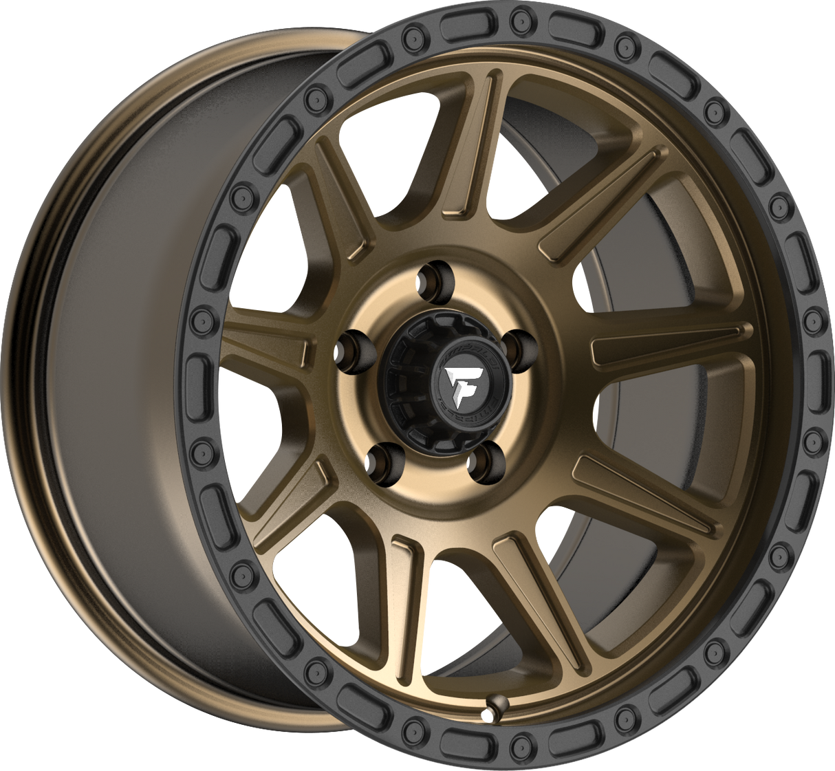 Fittipaldi Offroad FT104 Satin Bronze w/ Satin Black Lip