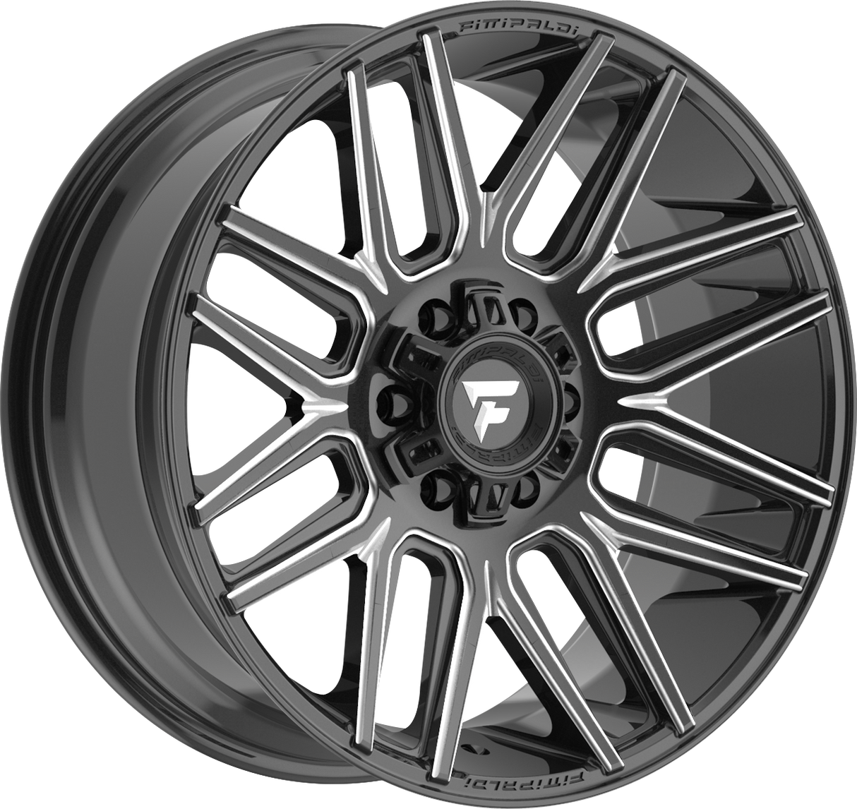 Fittipaldi Offroad FA14 Gloss Black Milled