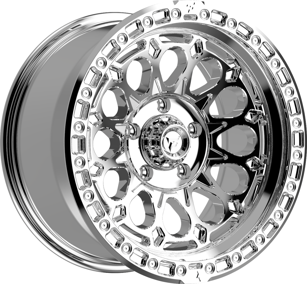 Fittipaldi Offroad FT101 Mirror Coat Chrome