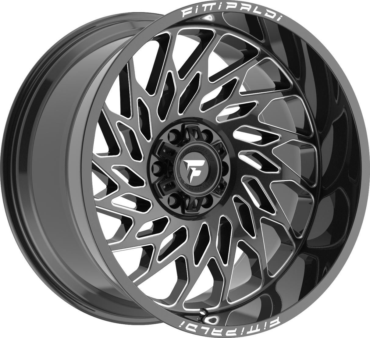 Fittipaldi Offroad FA20 Gloss Black Milled