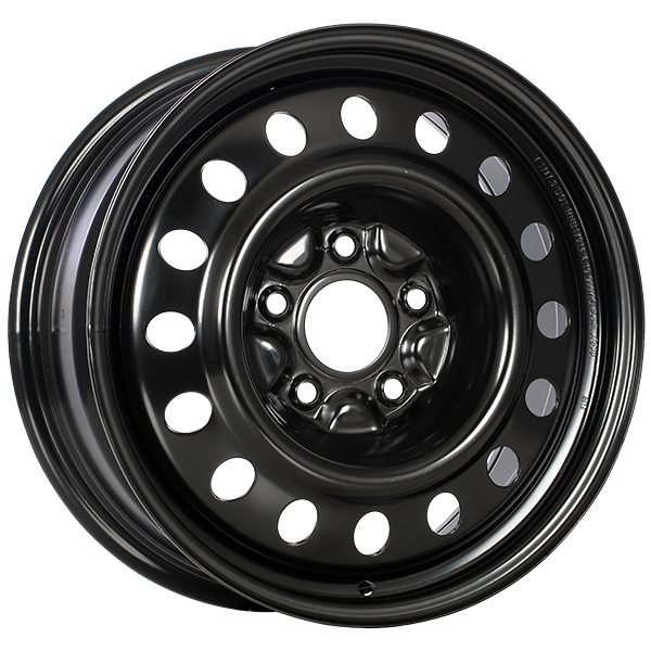 RNB STEEL WHEEL Black Armour Coat 17x7.0 5x127 et40 71.5
