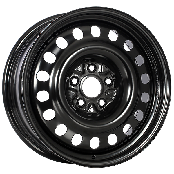 RNB STEEL WHEEL Black E-Coating 17x7.0 5x114.3 et40 60.1