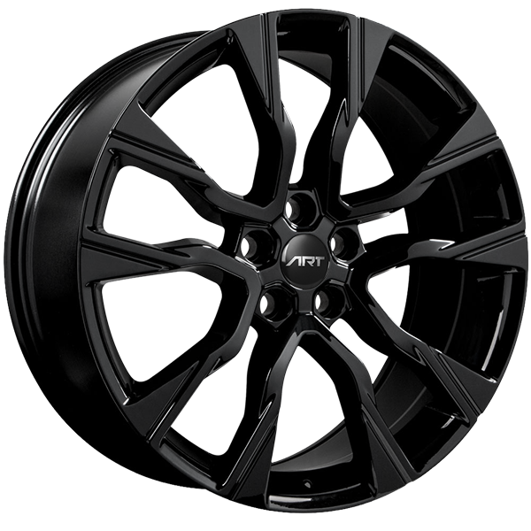 ART Replica REPLICA 292 Satin Black 22x9.5 5x120 et45 72.6