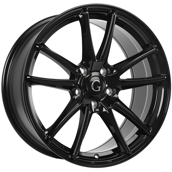 Ghost Wheels GHOST Gloss Black 15x6.5 5x114.3 et40 67.1