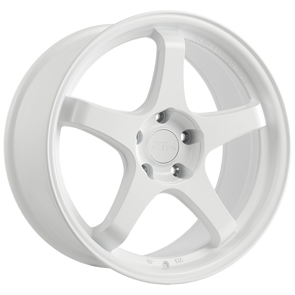 720 Form FF6 Satin White 17x7.5 5x114.3 et35 73.1