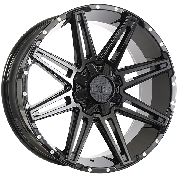 Ruffino HARD PHANTOM Gloss Black 22x9.5 6x135/6x139.7 et15 87.1