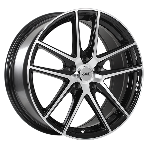 DAI Wheels LEVEL Gloss Black - Machined Face 14x6.0 4x100 et38 73.1