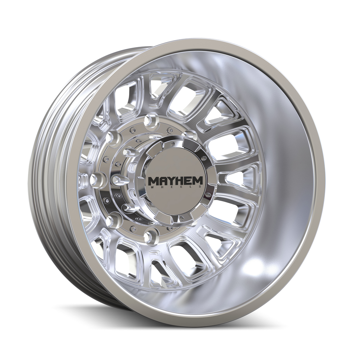 MAYHEM COGENT DUALLY POLISHED 17x6.5 8x165.1 et-142 121.3