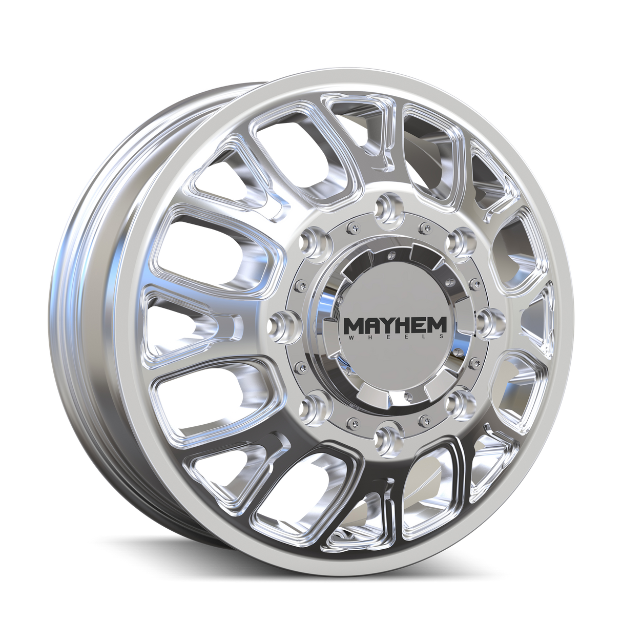 MAYHEM COGENT DUALLY POLISHED 17x6.5 8x165.1 et125 121.3