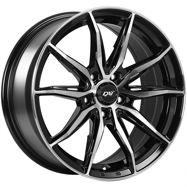 DAI Wheels FRANTIC Gloss Black - Machined Face 15x6.5 5x114.3 et38 67.1