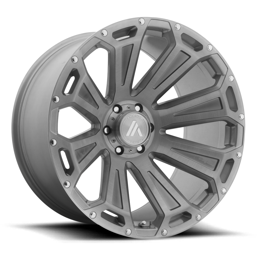 Asanti Off Road AB813 CLEAVER TITANIUM-BRUSHED 20X12 8x165.1 et-40 122.4
