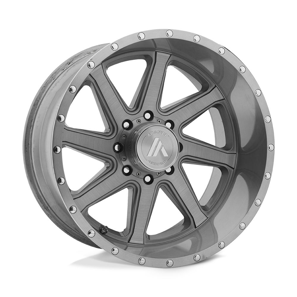 Asanti Off Road AB814 WINDMILL TITANIUM-BRUSHED 20X12 8x180 et-40 124.2