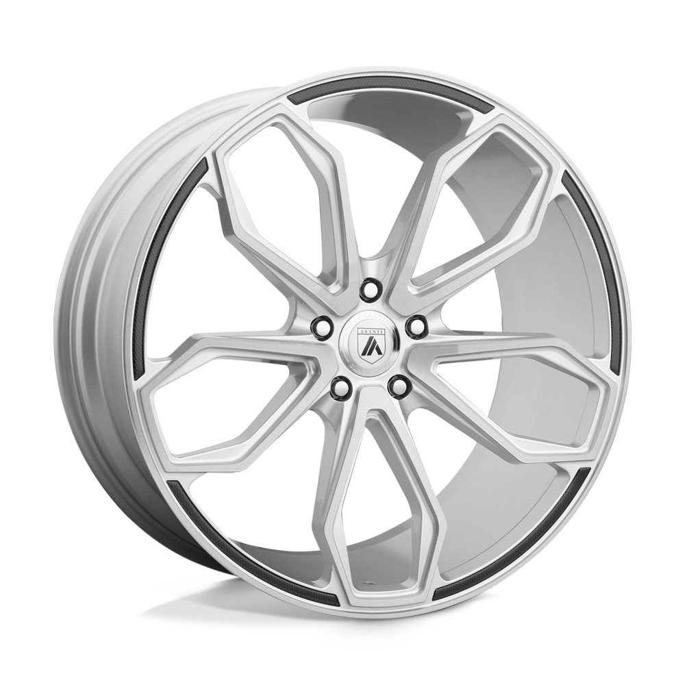 Asanti Black ABL-19 ATHENA BRUSHED SILVER 22X10.5 5x114.3 et35 72.56