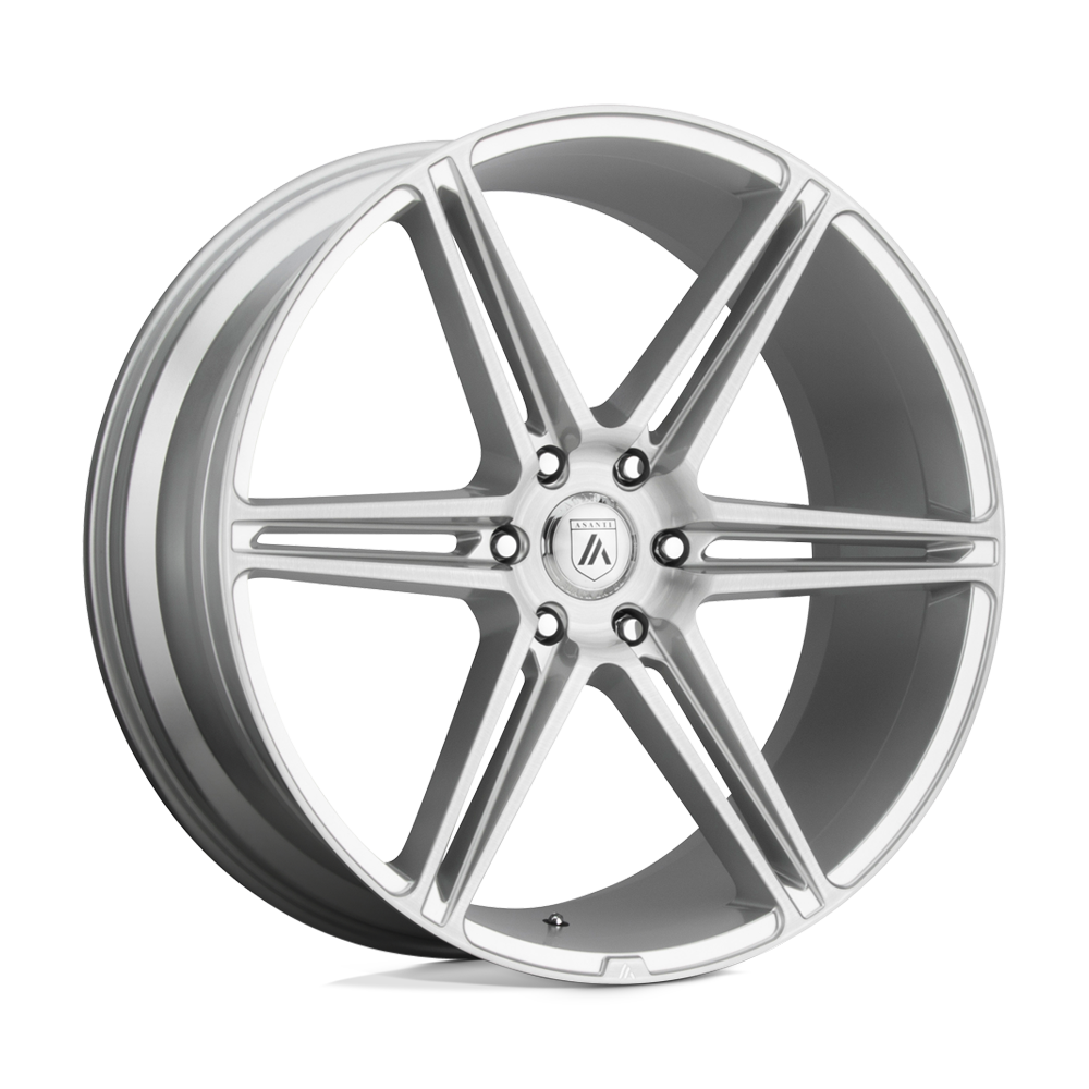 Asanti Black ABL-25 ALPHA 6 BRUSHED SILVER 20X9 6x135 et30 87.1