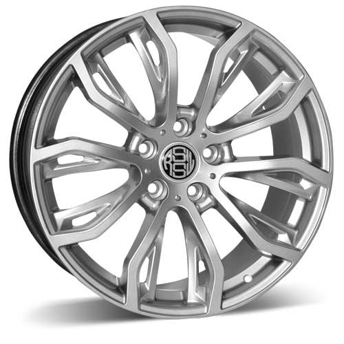 RSSW Euro Hyper Silver 20x10.5 5x120 et37 74.1