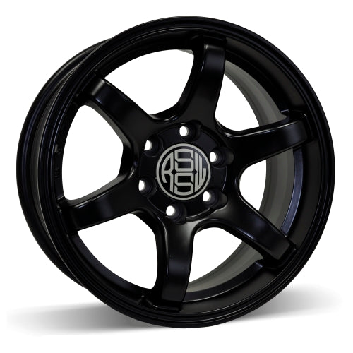 RSSW Torque Matte Black 16x7.5 6x120 et23 67.1