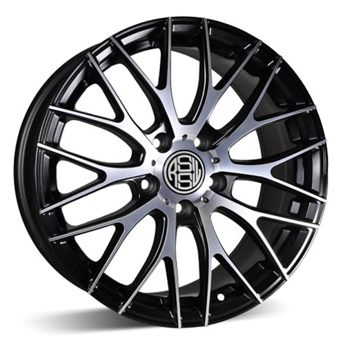 RSSW Touring Gloss Black Machined Face 18x8 5x105 et42 56.56