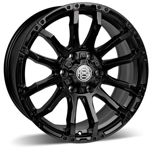 RSSW Wired Matte Black 18x8 6x139.7 et15 78.1