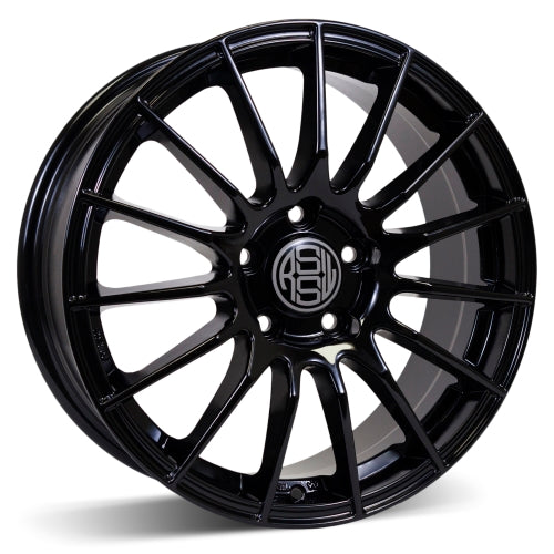 RSSW Spirit Gloss Black 16x6.5 5x114.3 et45 64.1