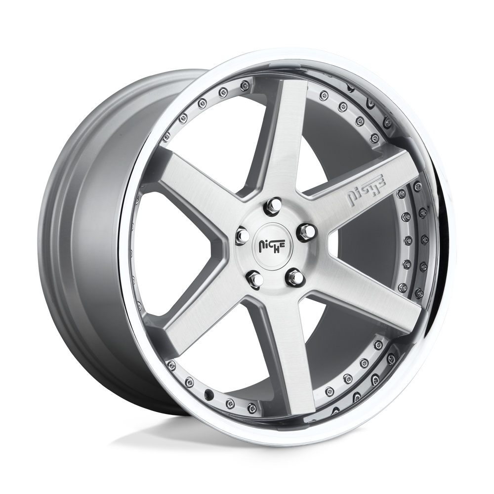 Niche 1PC M193 ALTAIR GLOSS SILVER 20X10.5 5x120 et35 72.56