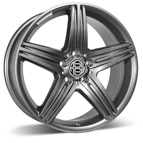 RSSW Exclusive Gun Metal 17x8 5x112 et45 66.6