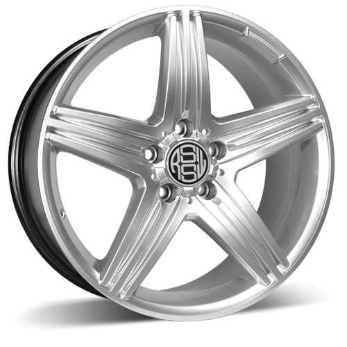 RSSW Exclusive Hyper Silver 17x8 5x112 et45 66.6