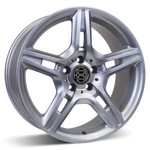 RSSW Balance Silver 18x8.5 5x112 et42 66.6
