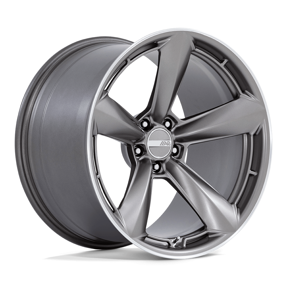 American Racing TTF MATTE ANTHRACITE W/ MACHINED LIP 20X11 5x115 et-6 72.56