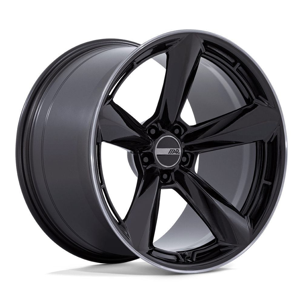 American Racing TTF GLOSS BLACK W/ DDT LIP 20X9.5 5x115 et15 72.56
