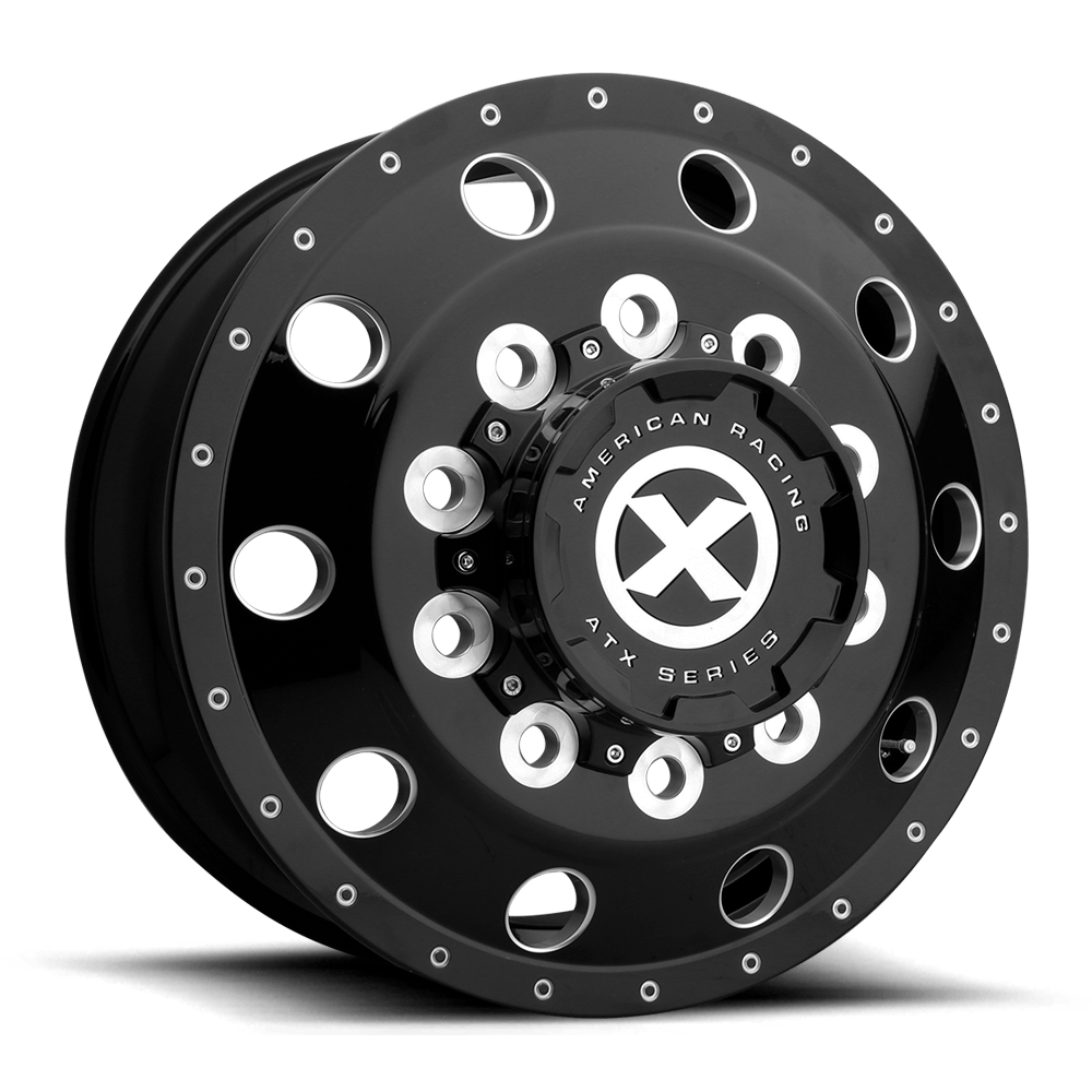 ATX AO400 BAJA GLOSS BLACK MILLED - 8.25 FRONT 24.5X8.25 10x285.75 et144 220.1