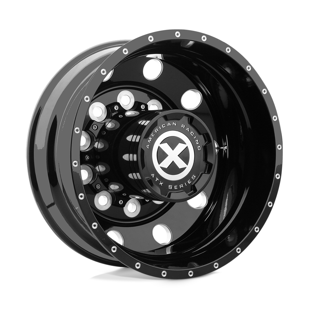 ATX AO400 BAJA GLOSS BLACK MILLED - REAR 22.5X8.25 10x285.75 et-168 220.1