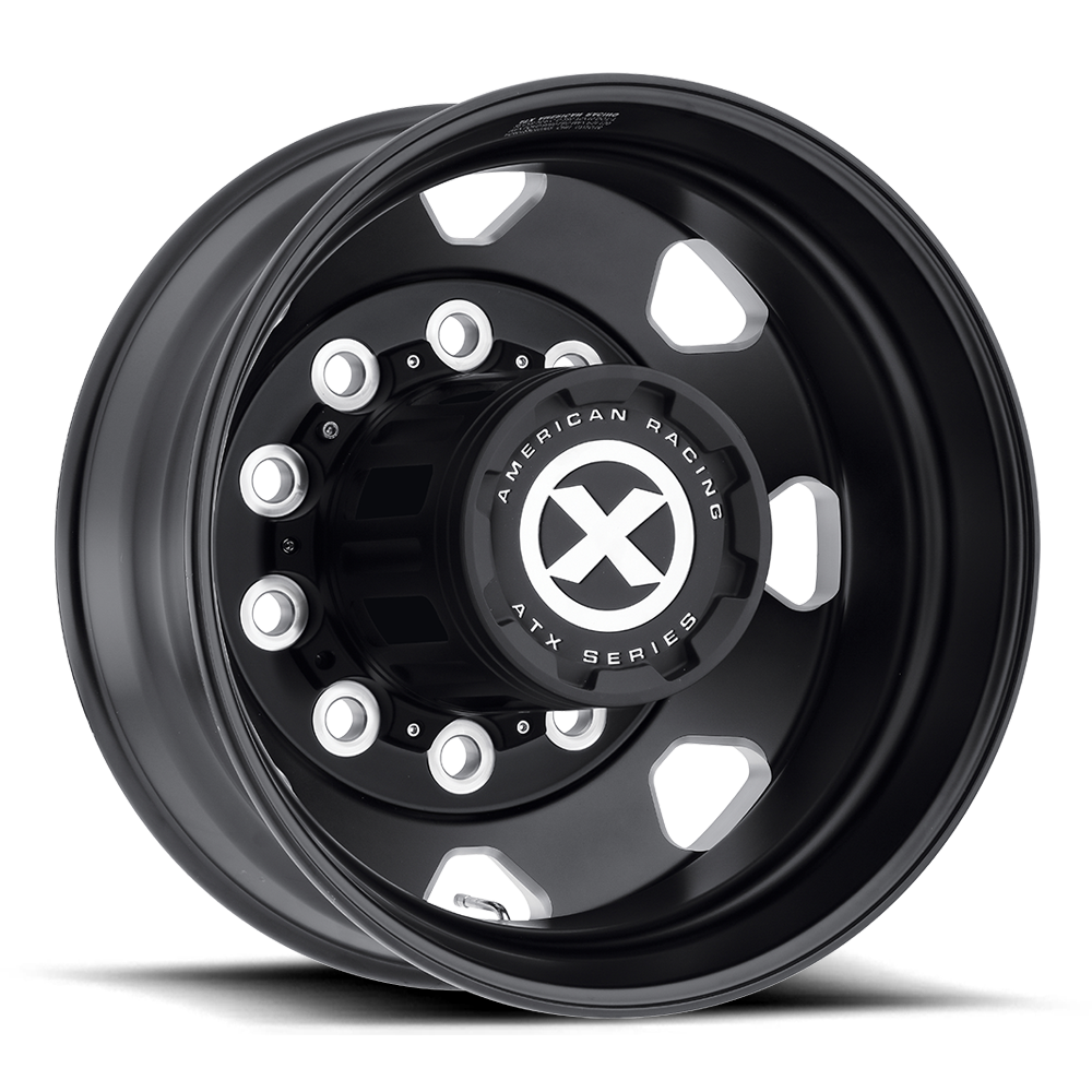 ATX AO401 OCTANE GLOSS BLACK MILLED 22.5X8.25 10x285.75 et-168 220.1