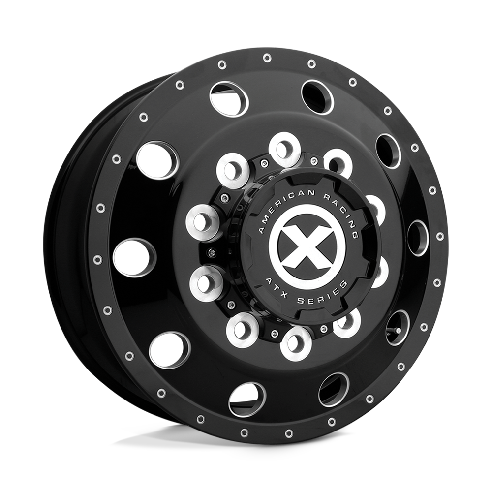 ATX AO405 TREX GLOSS BLACK MILLED - FRONT 24.5X8.25 10x285.75 et144 220.1