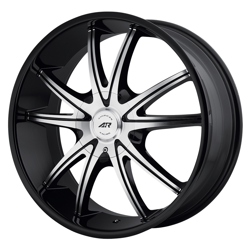 American Racing AR897 BLACK 20X8.5 5x130 et38 72.56