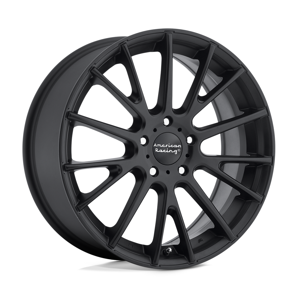 American Racing AR904 SATIN BLACK 17X7 5x114.3 et40 72.56