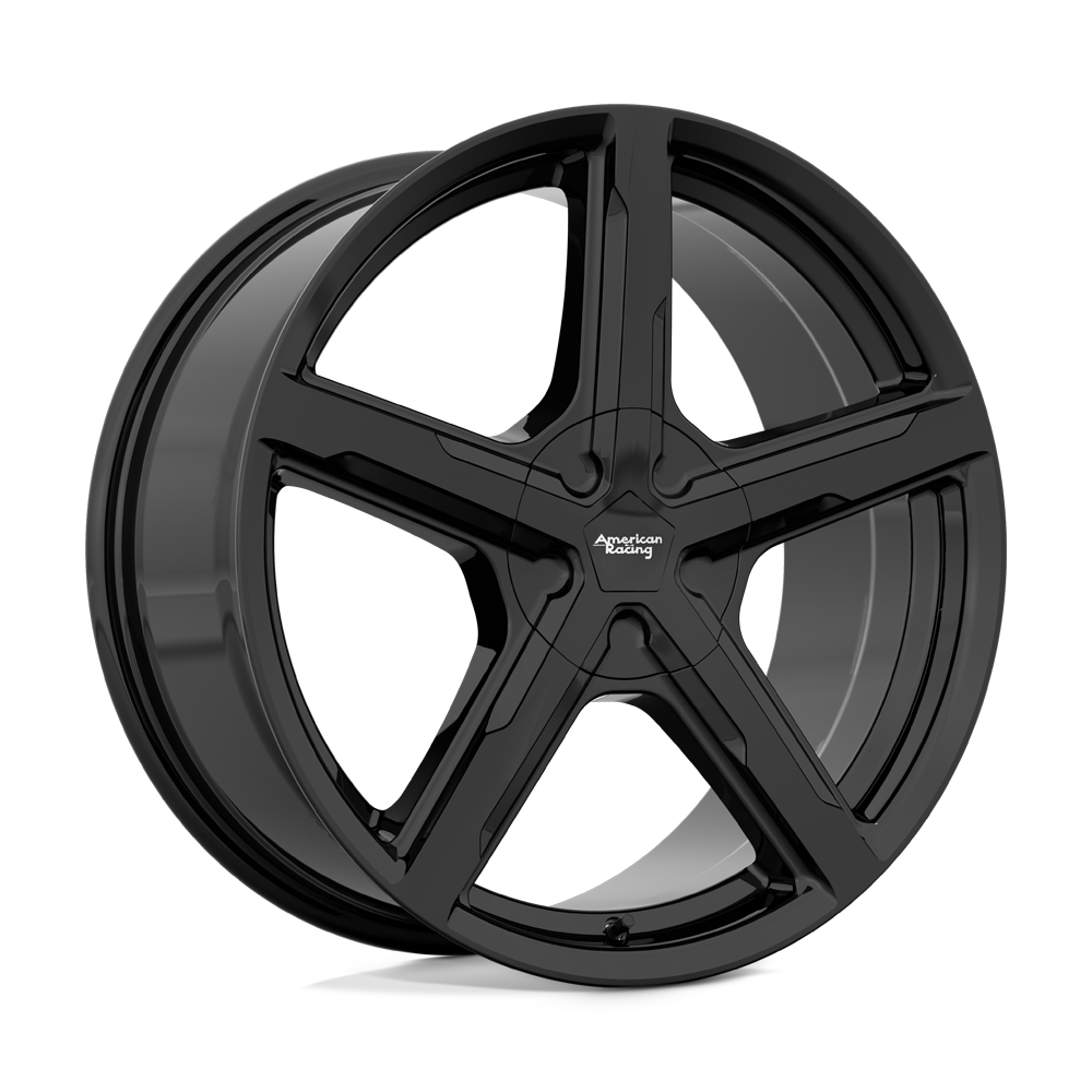 American Racing AR921 TRIGGER GLOSS BLACK 18X8 5x114.3/5x120 et38 74.1