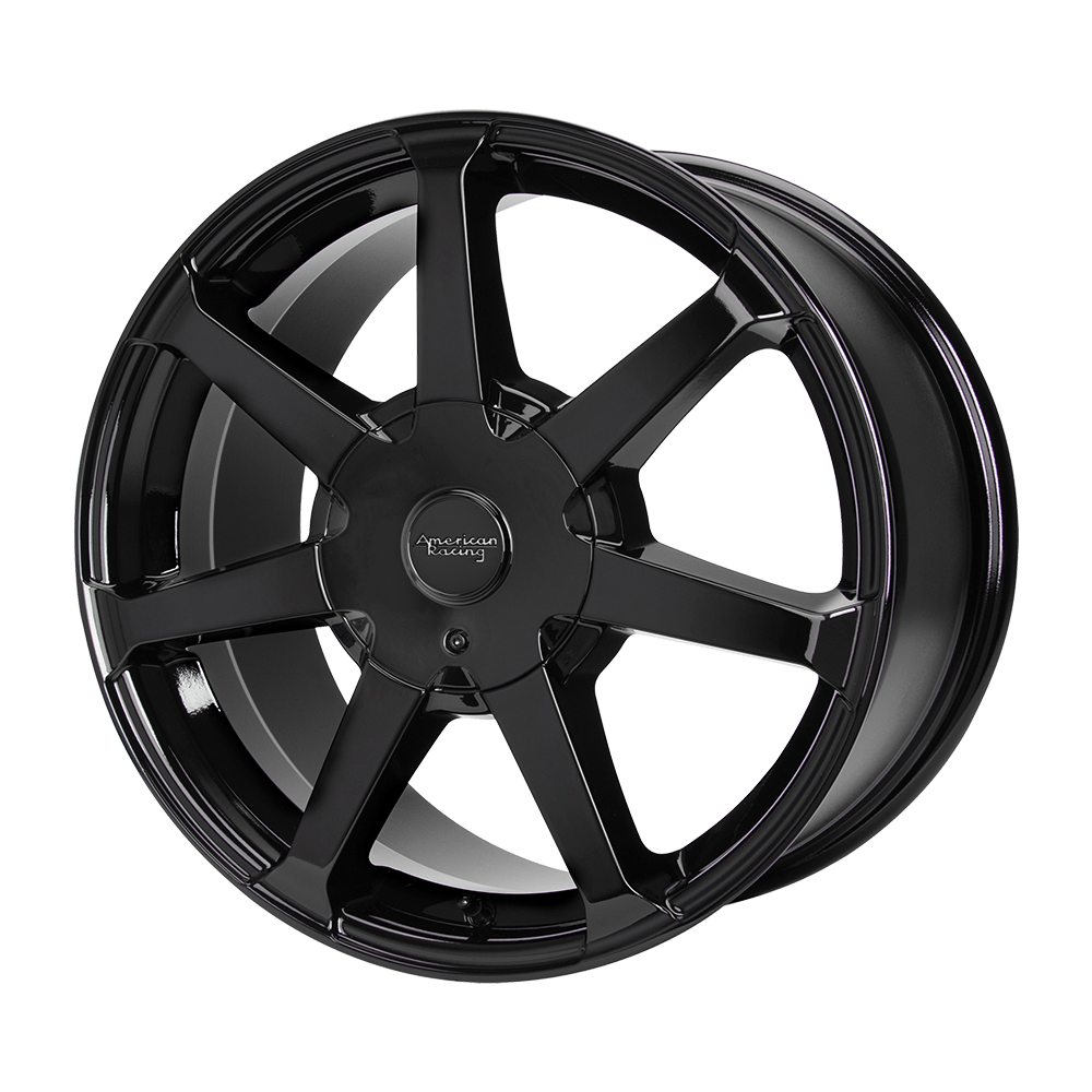 American Racing AR930 GLOSS BLACK 16X7 5x108/5x114.3 et40 72.56