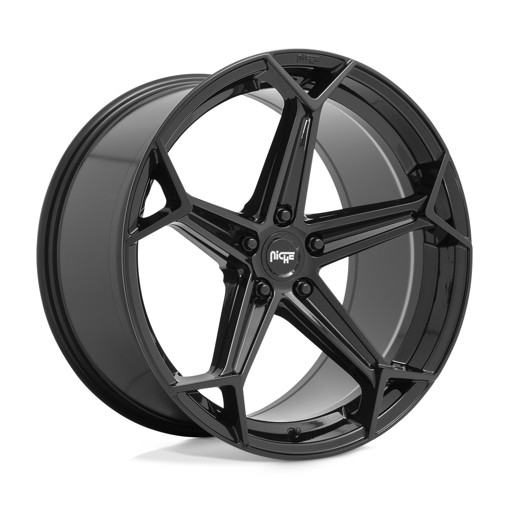 Niche 1PC N258 ARROW GLOSS BLACK 20X9 5x112 et38 66.56