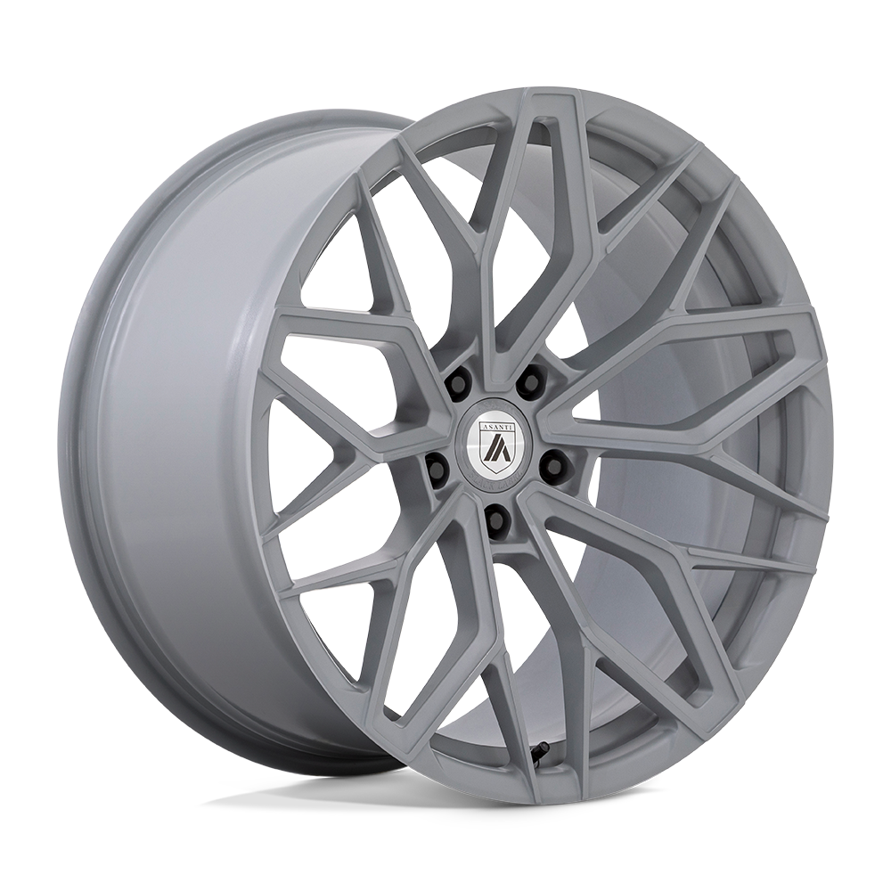 Asanti Black AB039 MOGUL 5 TWO TONED BATTLESHIP GRAY 20X11 5x115 et22 71.5