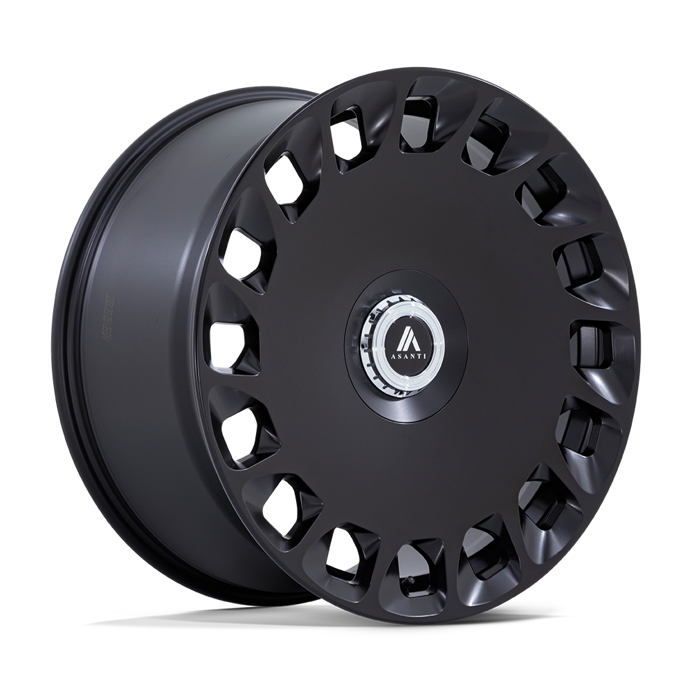 Asanti Black AB045 ARISTOCRAT MATTE BLACK 22X9 5x108/5x114.3 et38 72.56