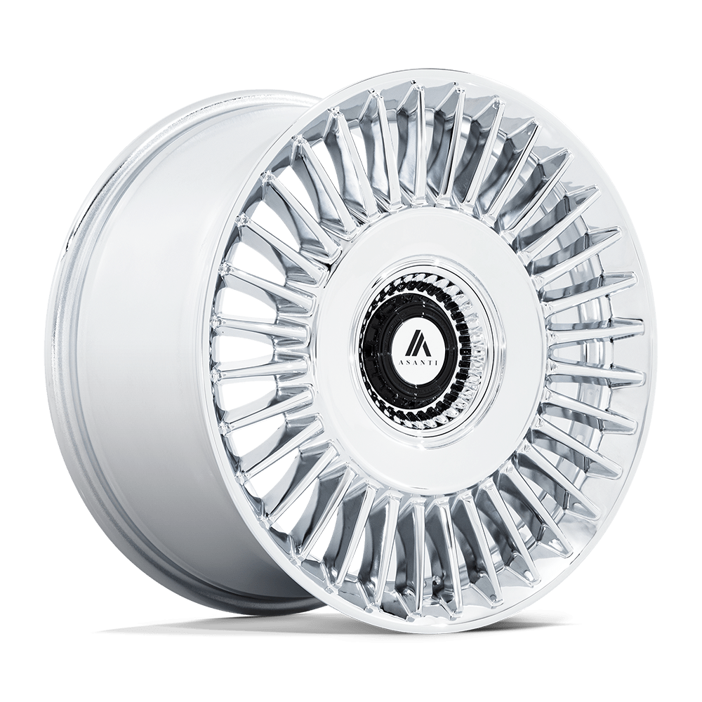 Asanti Black AB040 TIARA CHROME 20X9 BLANK et15 72.56