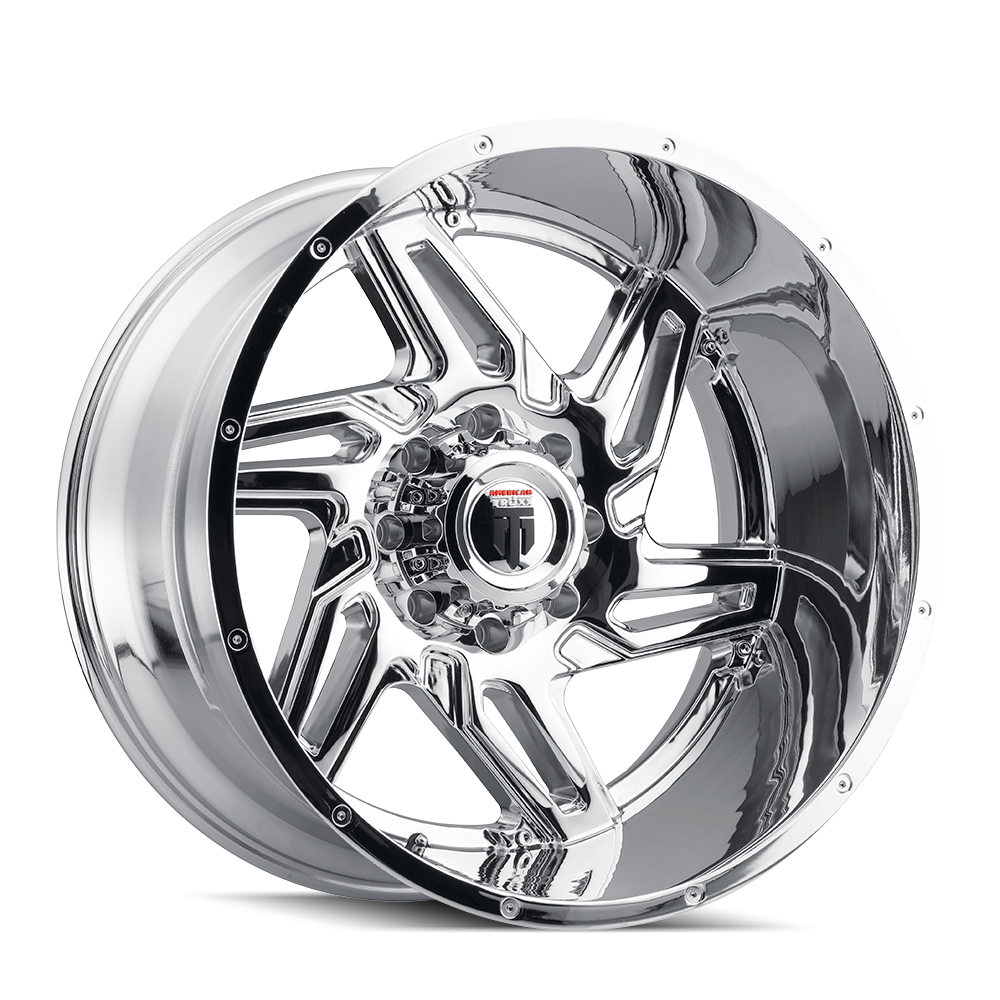 AMERICAN TRUXX SPURS CHROME 24x14.0 5x127 et-76 78.1