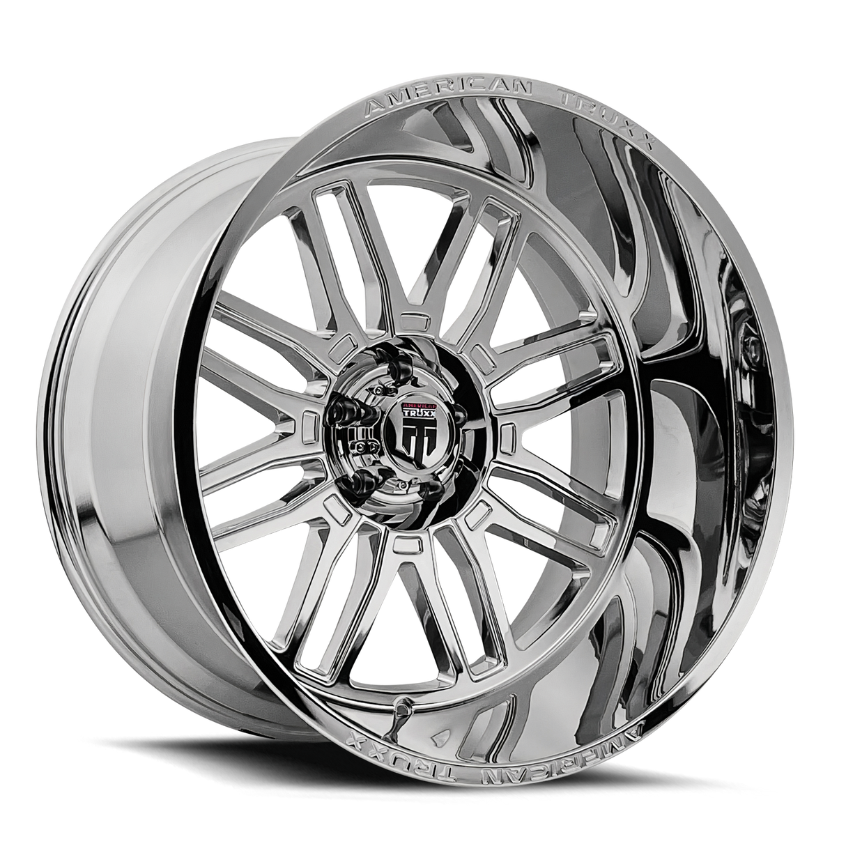 AMERICAN TRUXX RESTLESS CHROME 24x14.0 6x139.7 et-76 106