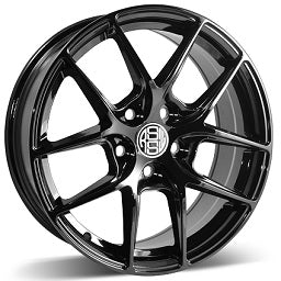 RSSW Apex Gloss Black 19x8.5 5x112 et33 66.6