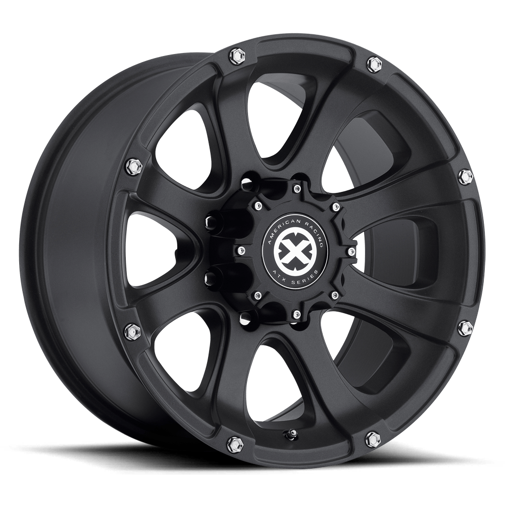 ATX Series AX188 LEDGE TEXTURED BLACK 17X8 5x127 et0 78.1