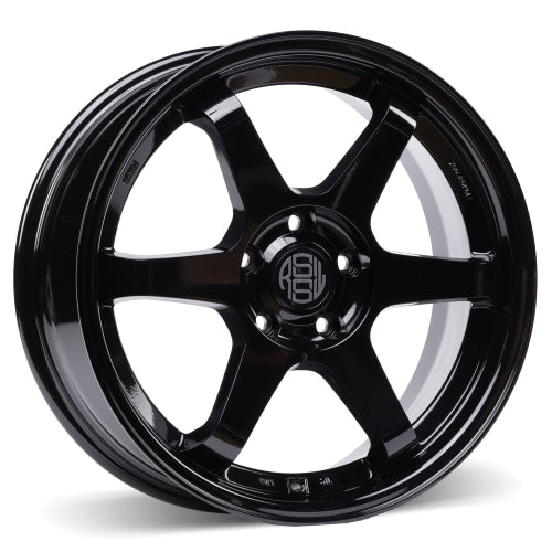RSSW Rival Gloss Black 16x6.5 5x114.3 et40 67.1